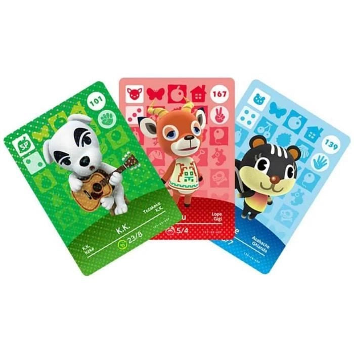 Animal Crossing Cards Series 2 (mazzo di 3 carte - 1 speciale + 2 normali)