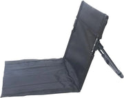 Bancopark ombrello da esterno leggero pieghevole poltrona da campeggio poltrona da giardino poltrona da spiaggia sedile unico da esterno poltrona da relax sedile da esterno con schienale pieghevole in alluminio con schienale in carbonio nero
