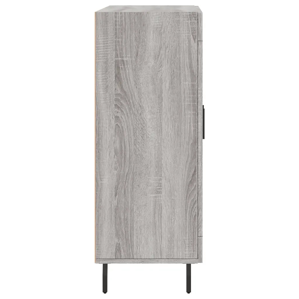 Credenza Grigio Sonoma 69,5x34x90 cm in Legno Multistrato 830218