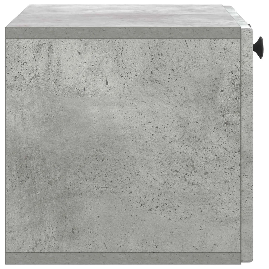 Mobile Porta TV da Muro Grigio Cemento 59,5 x 31 x 30 cm 898028