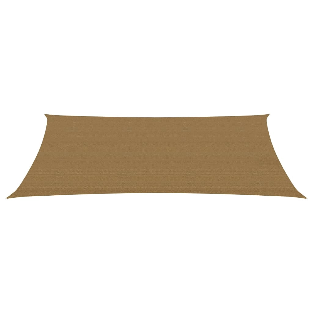 Vela ombreggiante 160 g/m² tortora 4 x 7 m HDPE 02_0009328