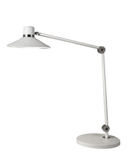 Panarea Lampada da Tavolo LED 10W in Metallo Bianco, Design Moderno con Tecnologia CCT Regolabile, Dimmerabile a Tocco, Ideale per Interni