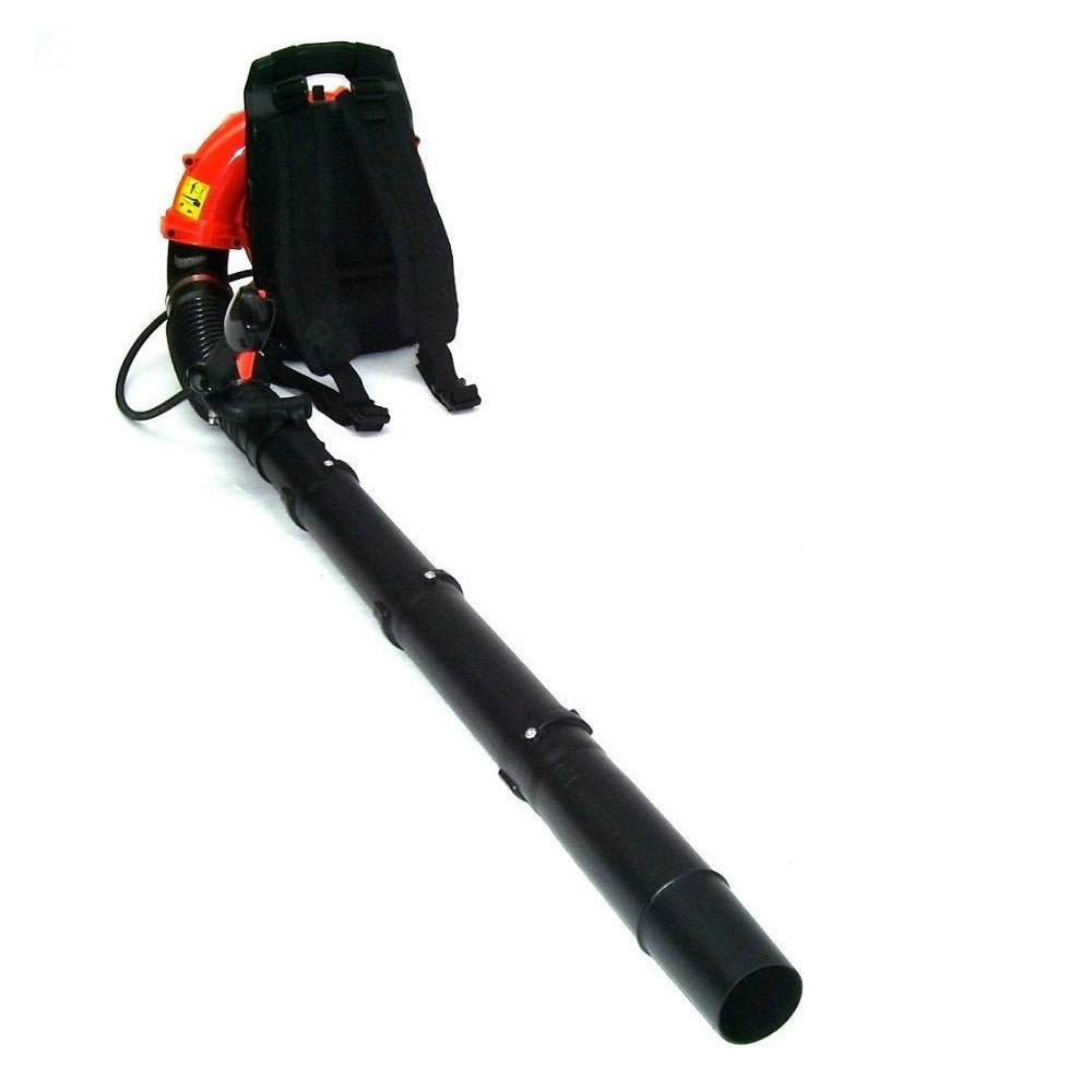 Trade Shop - Soffiatore A Zaino Con Motore A A Scoppio Da 42,7cc - 2 Tempi Foglie Giardino -