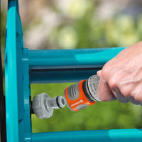 Gardena 8009 avvolgitubo da parete con tubo ed accessori da metri 20