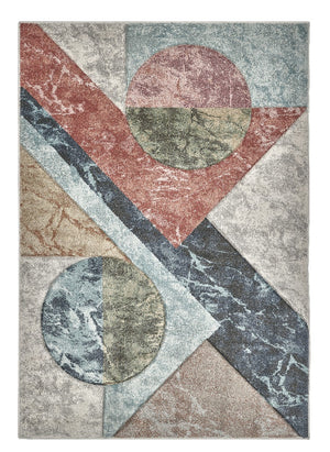 Tappeto FUNNY F8451 multicolore design contemporaneo arte moderna cm.200x290