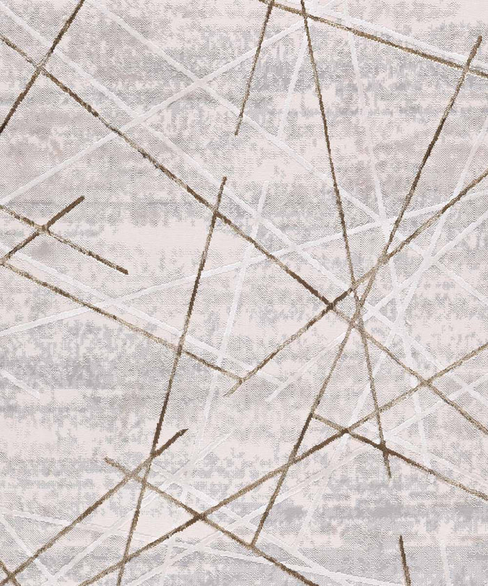 Tappeto NEVADA 9244 beige stile moderno righe astratte cm.140x200