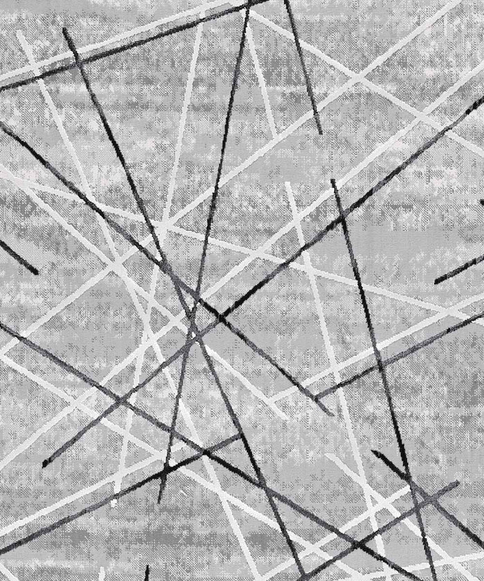Tappeto NEVADA 9244 grigio stile moderno righe astratte cm.200x290