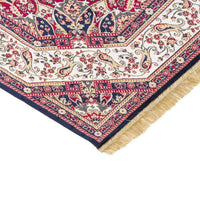 Tappeto RUBINE 317 Keshan BLU motivo persiano orientale stile classico tradizionale cm.160x230. Tappeto salotto, soggiorno, camera da letto, ingresso, corridoio.