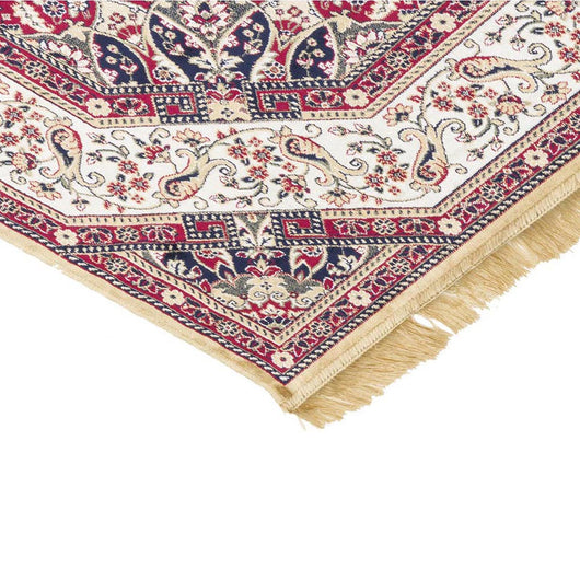 Tappeto RUBINE 317 Keshan ORO cm.250x480 disegno classico persiano stile orientale tradizionale. Tappeto salotto, soggiorno, camera da letto, ingresso, corridoio.