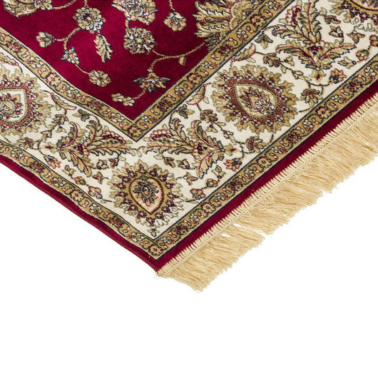 Tappeto RUBINE 492 Ziegler Rosso design tradizionale classico stile persiano orientale cm.160x230. Tappeto salotto, soggiorno, camera da letto, ingresso, corridoio.