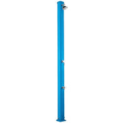 Doccia solare da giardino JOLLY S 25 LITRI in alluminio, con lavapiedi - Doccia Solare Da Giardino Jolly S 25 Litri In Alluminio, Con Lavapiedi Colore Blu