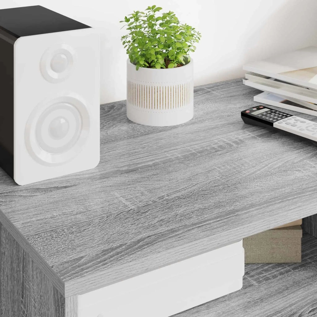 Mobile TV Grigio Sonoma 100 x 48 x 43 cm Legno multistrato 888933