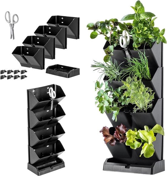 Tenda Verticale per Giardino con Sistema di Irrigazione - Orto - Contenitore per Piante - Cassa per Coltivazione