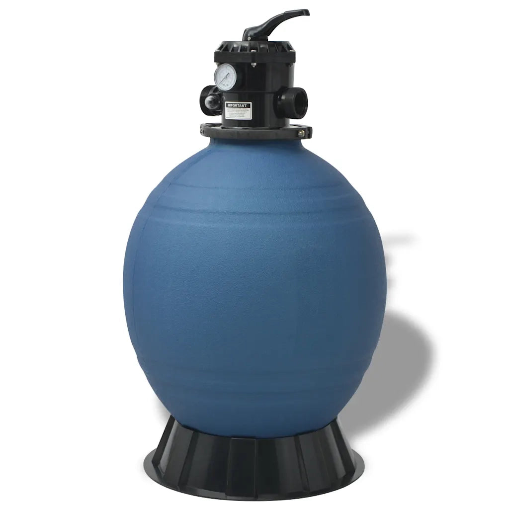 Filtro a sabbia per piscina Blu Ø 55.9 x 96.5 cm PE 91175