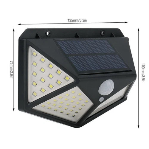 12 pezzi faretti a LED con pannello solare per esterno giardino garage CASA