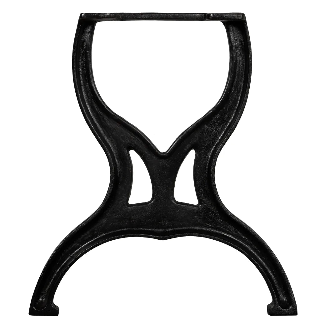 Gambe per Panca 2 pz a Forma di X in Ghisa cod mxl 55081