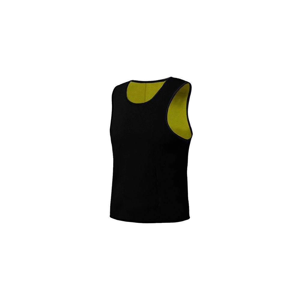 Trade Shop - Canotta + Pantalone Snellente Uomo Hot Shapers Training Dimagrante Palestra Tg. -