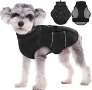 Giacca per cani invernale, Giacca per cani calda invernale, Giacca per cani piccoli invernali, Giacca per cani da esterno invernale, Giacca per cani riflettente invernale, Modello: M