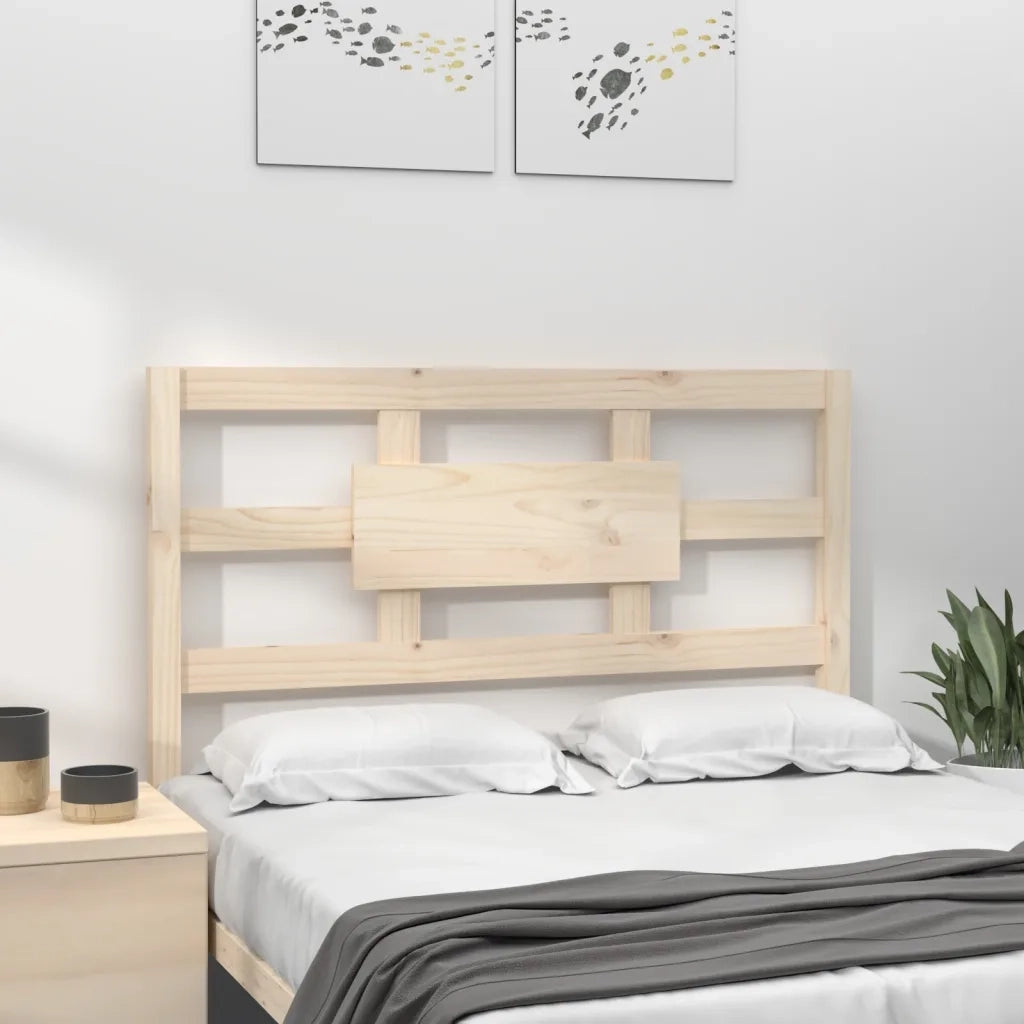 Testiera per Letto-Testata-Testiera Decorativa 95,5x4x100 cm Legno Massello di Pino 186438