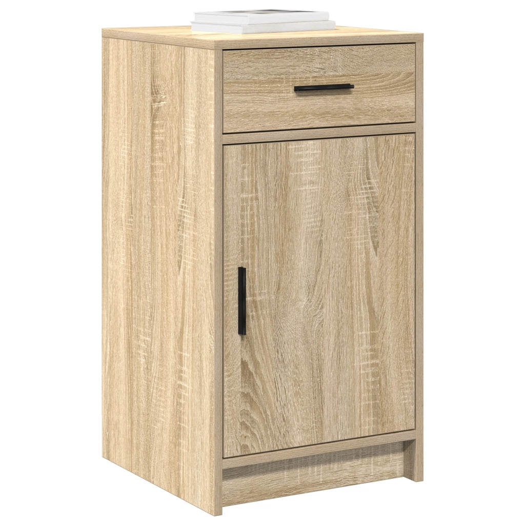 Mobile Sideboard Rovere Sonoma 40x41x75 cm in Legno Ingegnerizzato