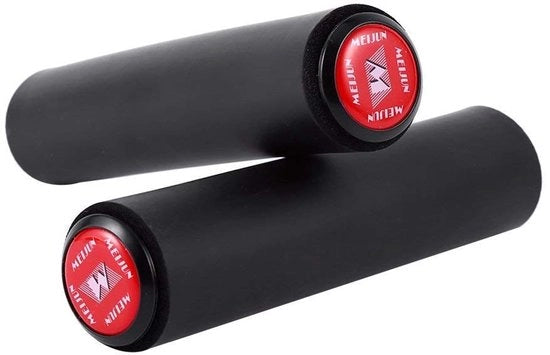 Manubri Ergonomici per Bicicletta - Disegno Ergonomico - Antiscivolo - Assorbimento Shock - Adatto per Diametro Manubrio 18 mm - Presa Comoda - Per Bicicletta da Mountain Bike/Racing