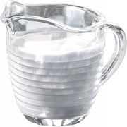 Brocca in vetro KADAX per latte, 200 ml, per bevande acquatiche.