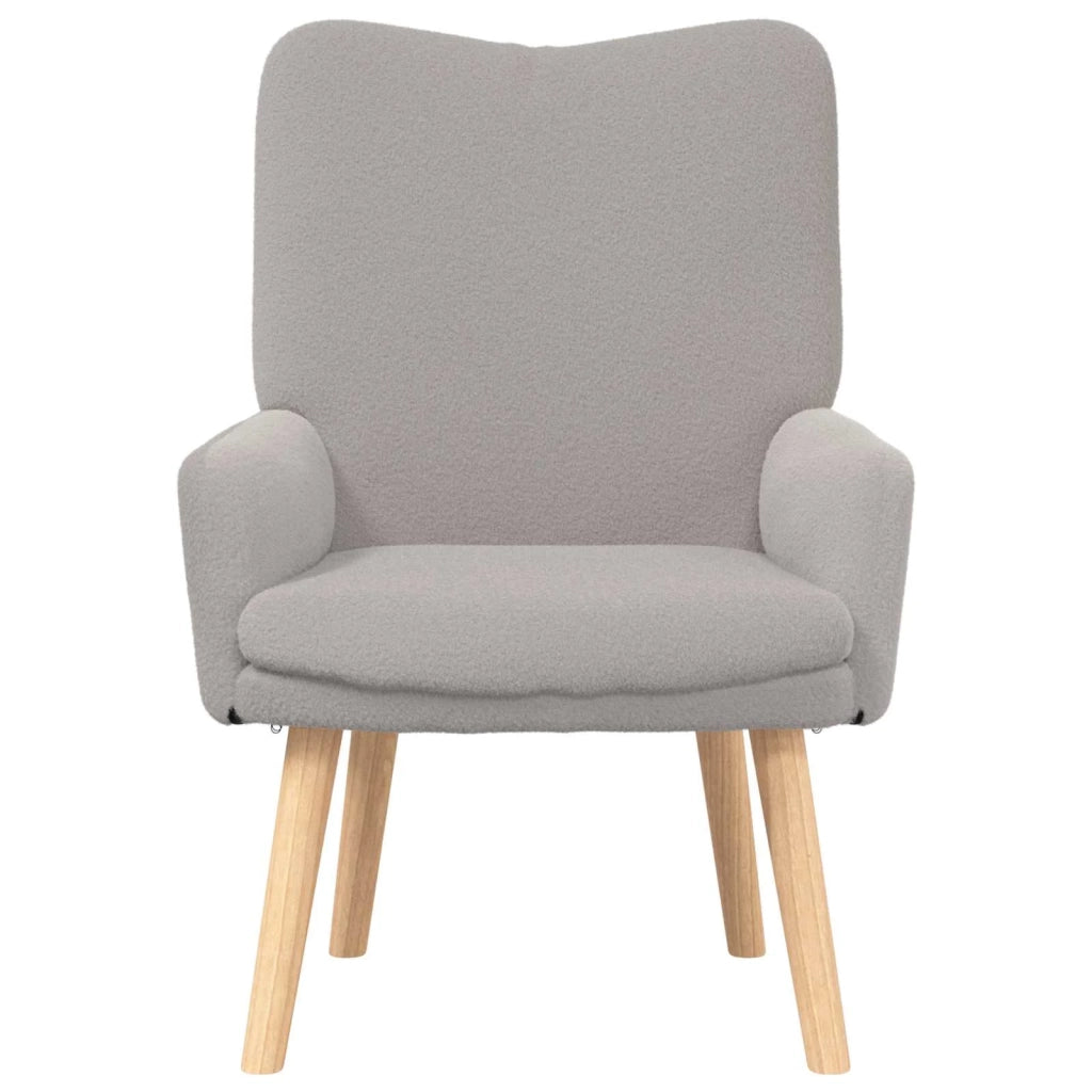 Poltrona | Sedia Relax Grigio chiaro 63 x 67 x 94 cm