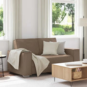 Divano a due posti Cappuccino 160 cm Pelle Sintetica 4105049