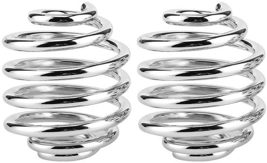 Cuscino di Sella per Motocicletta - Acciaio Inox - Cavo di Sella - Adatto per Bobber/Chopper - 2 Pezzi - Nuovo - Cavo di Sella per Sella