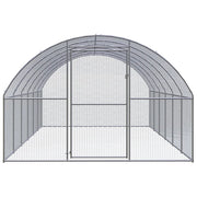 Pollaio per Esterni 3x6x2 m in Acciaio Zincato 3095465