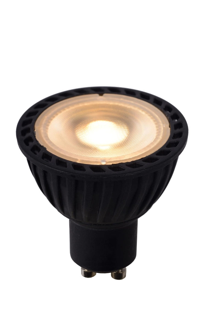 Lampadina LED GU10 riflettore nera 5W 2800K Lucide
