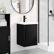 Mobile bagno con rubinetto Rovere Nero 42 x 40 x 74,5 cm