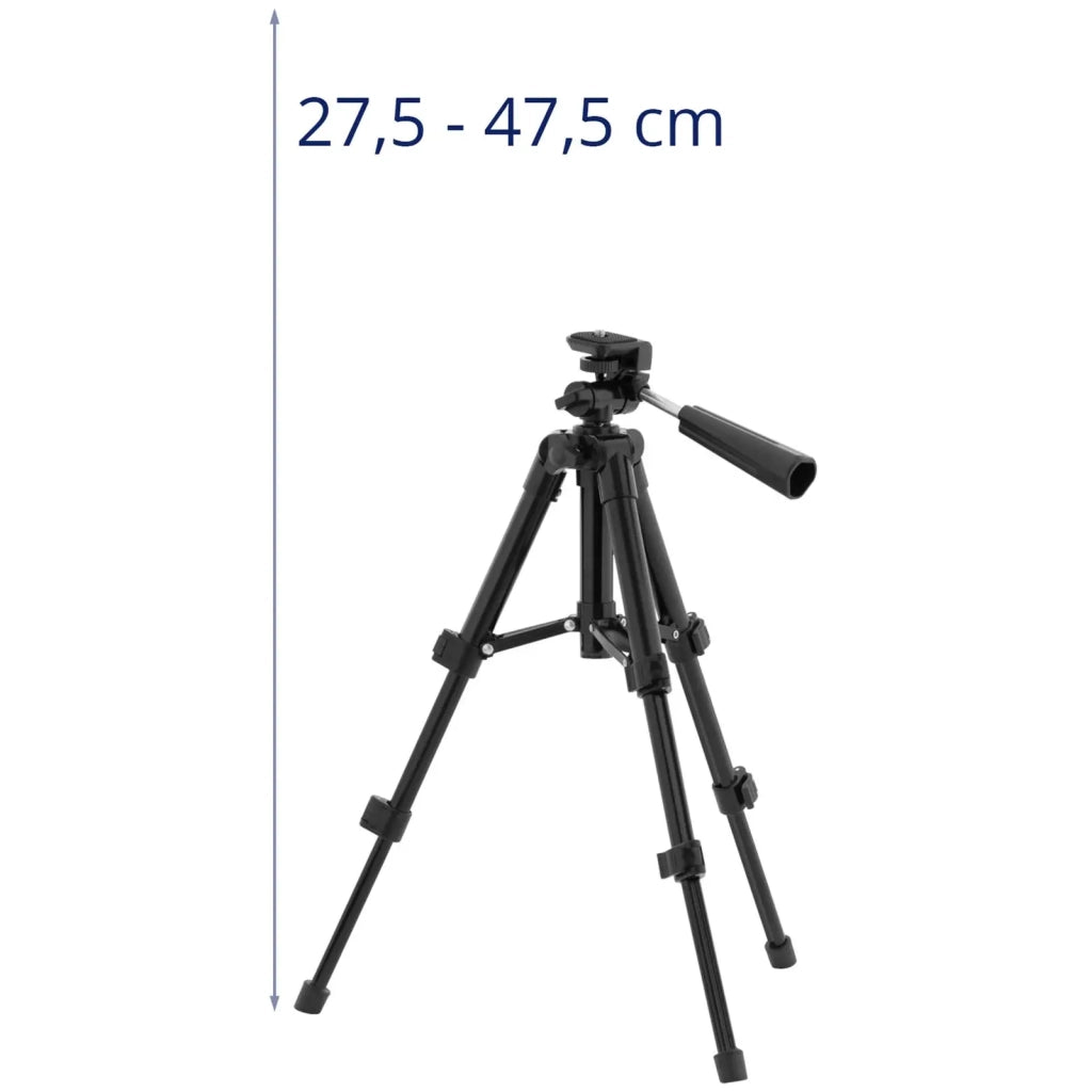 Treppiede per fotocamera 276-474 mm filettatura 1/4 di pollice lega di alluminio ABS 14_0010154