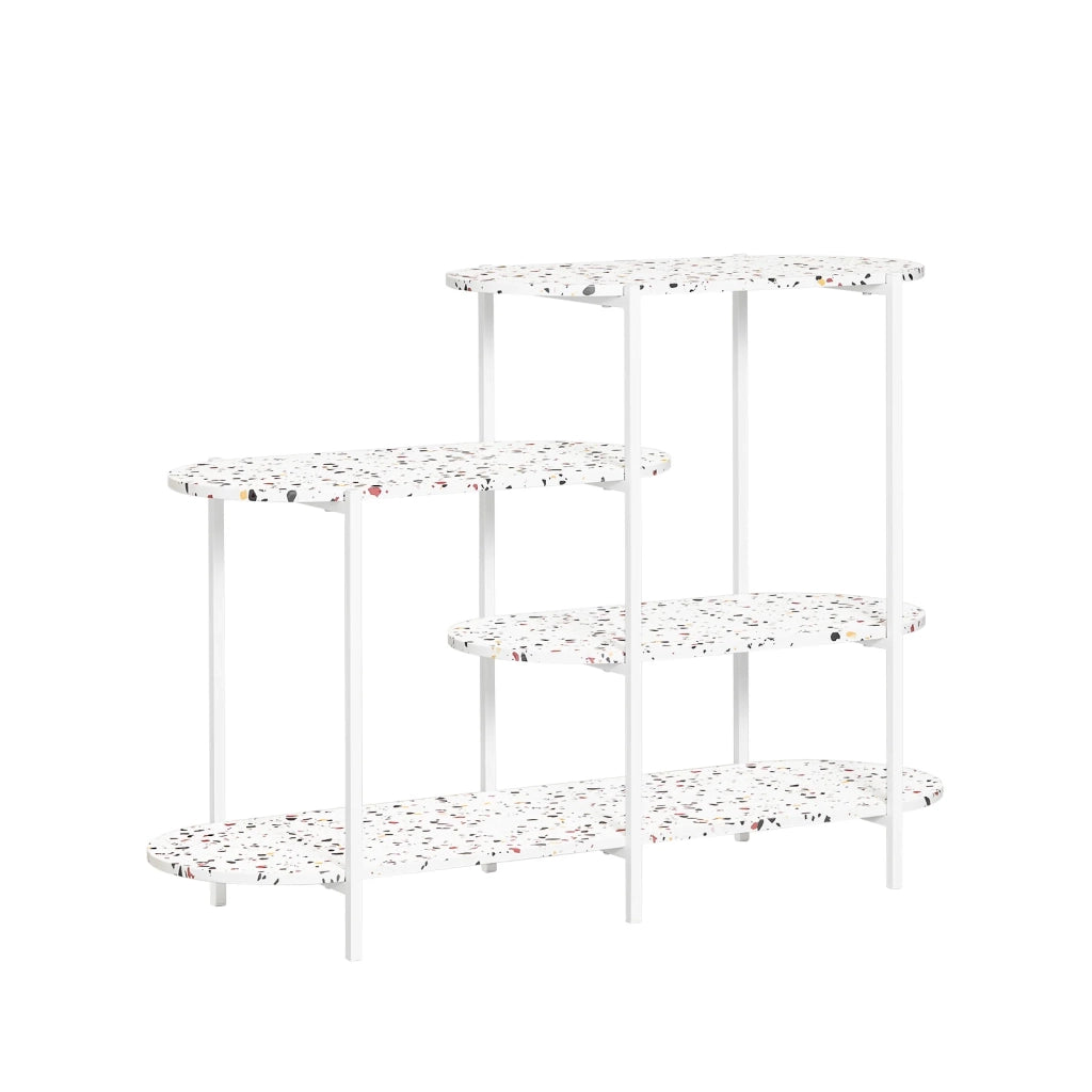 Tavolo Consolle da ingresso Tavolino stretto Tavolo decorativo Bianco 120x40x86cm FSB89-W