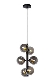 Lucide Tycho lampadario nero 6 luci G9 45474/06/30