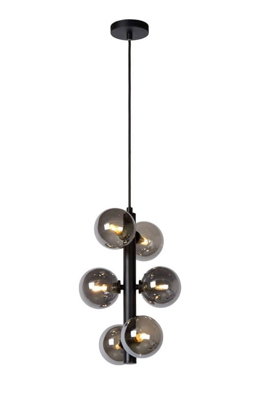 Lucide Tycho lampadario nero 6 luci G9 45474/06/30