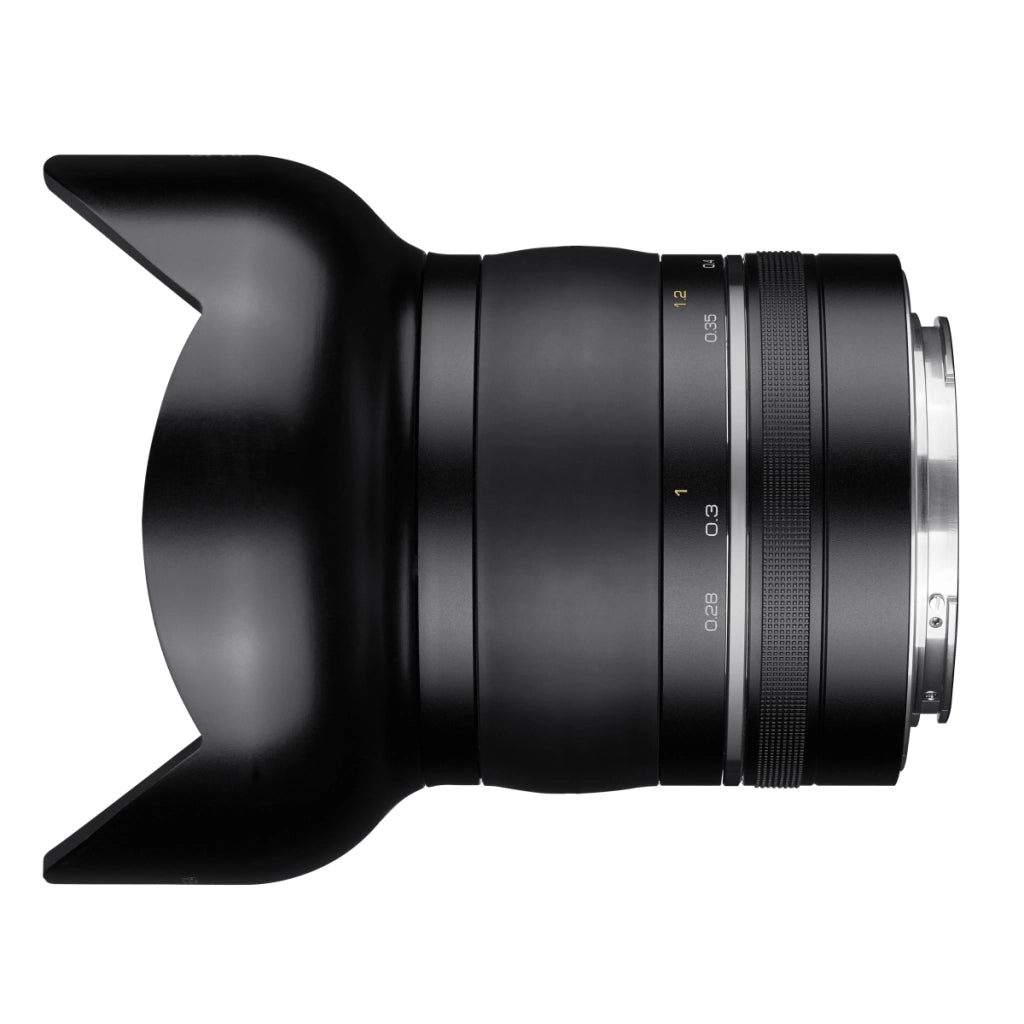 SAMYANG XP 14mm F2.4 Nikon F - obiettivo ultragrandangolare manuale, lunghezza focale fissa 14 per fotocamere full frame e APS-C con attacco F, ideale per architettura e fotografia notturna nero