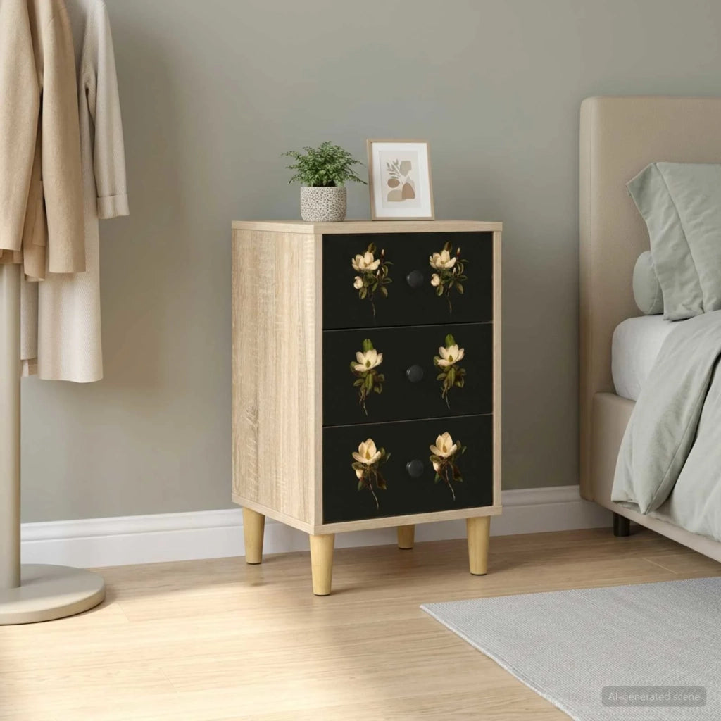 Armadio da Notte BREMEN Rovere Sonoma 36 x 33 x 60 cm 8007305