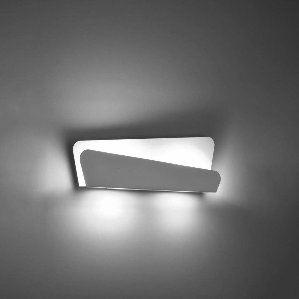 Lampada da parete BASCIA bianco