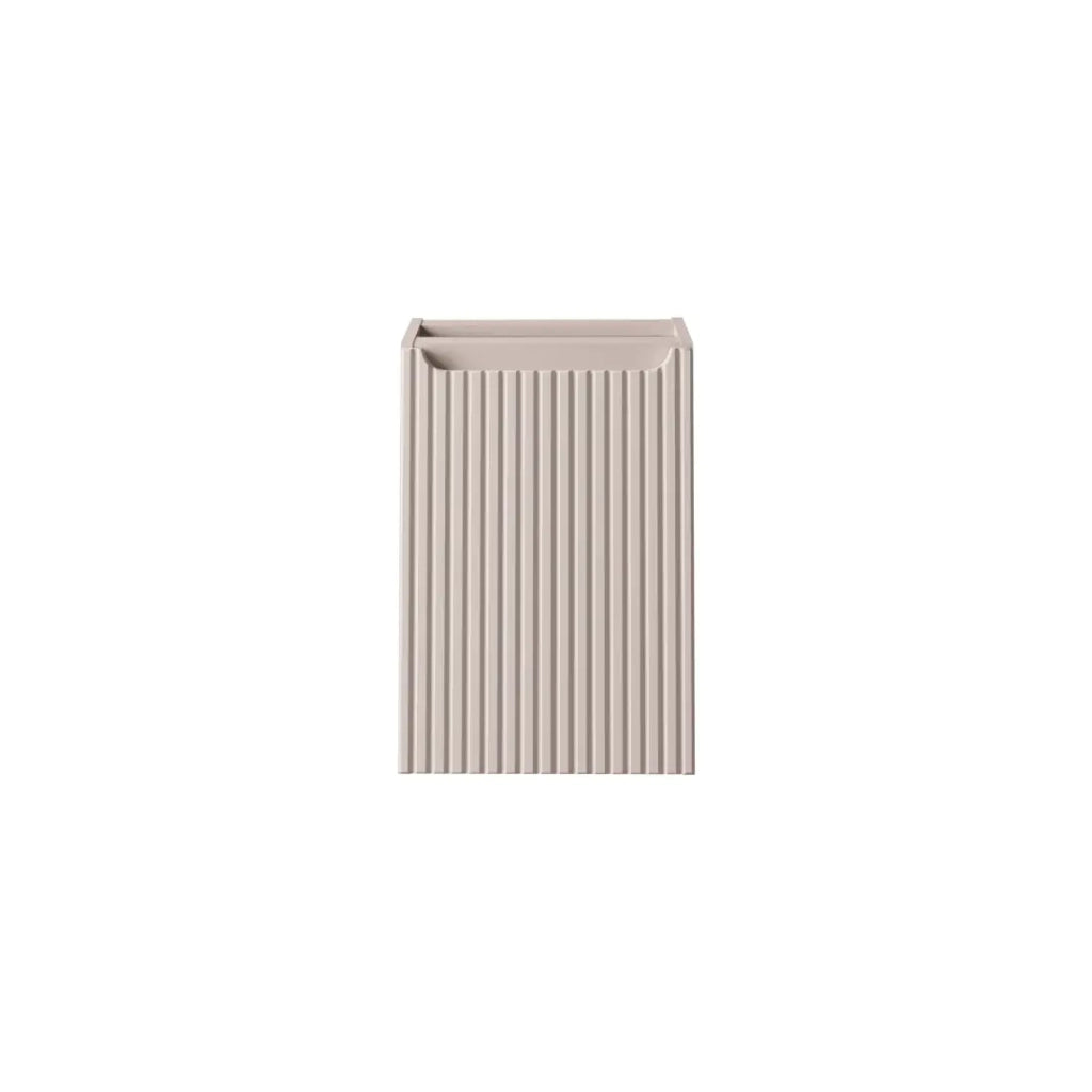 Mobile contenitore VANO con cesto per la biancheria - Marrone congo - L40 × P39 × H57 cm - Bagno