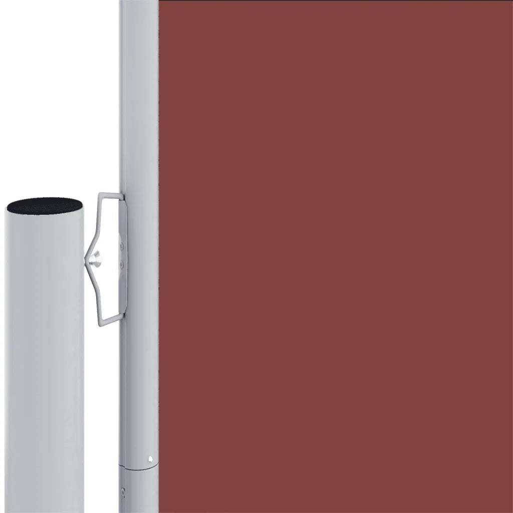 Tenda Laterale retrattile-Tenda parasole per balcone Marrone 160x1000 cm
