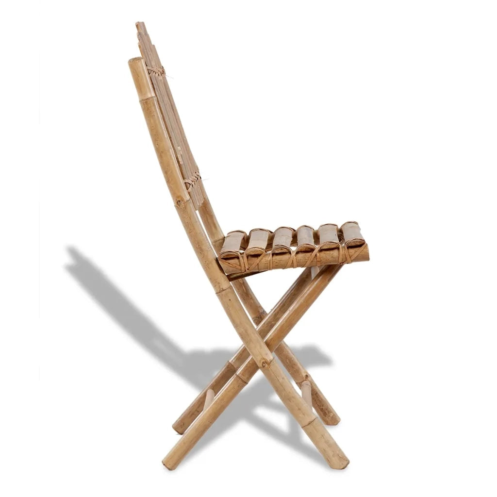 Sedie da Giardino Pieghevoli 2 pz in BambÃ¹ cod mxl 19420