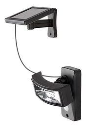 Applique solare LED 2,4W con sensore Valpovo nera Rabalux