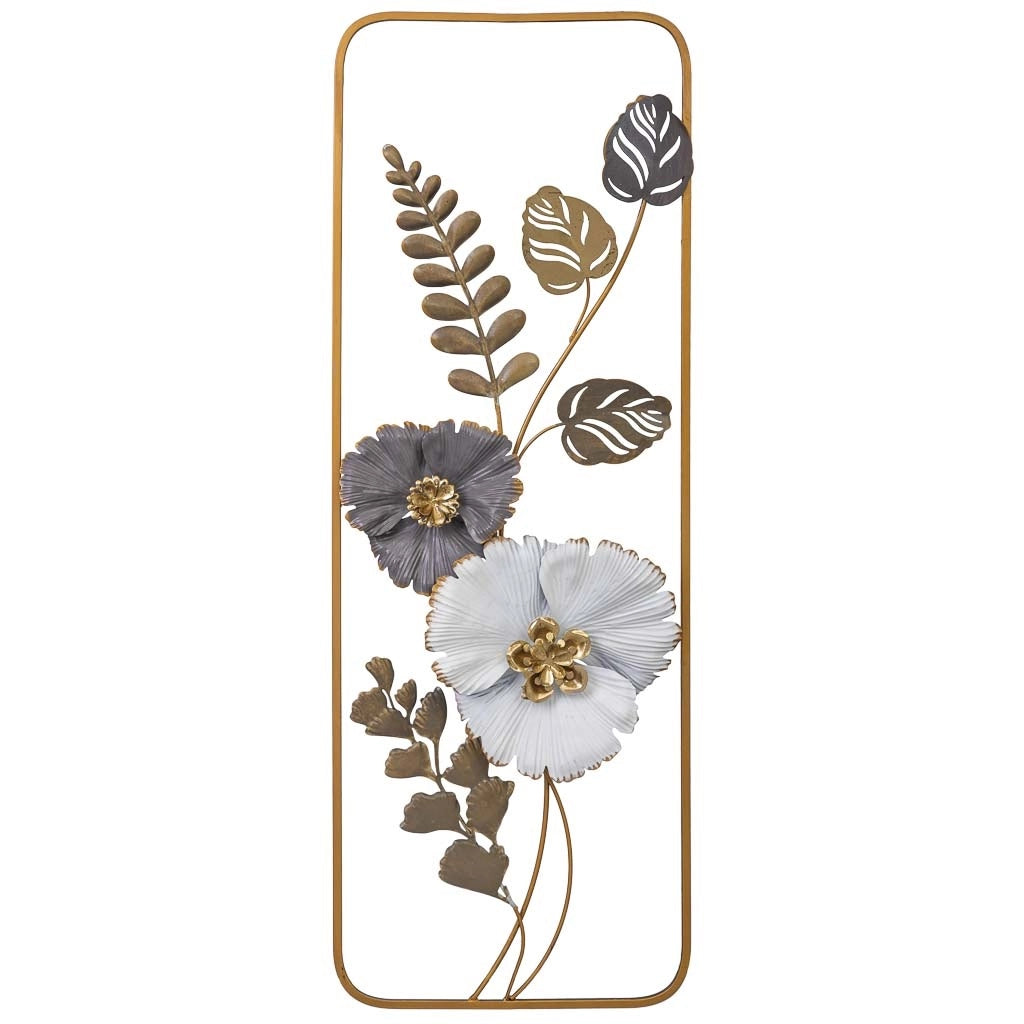 Carta da parati decorativa in metallo 31,1x89,5x4,4