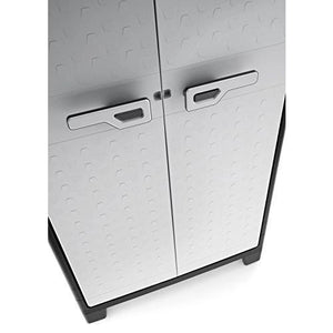 Keter Armadio Alto Titan Con Ripiani Regolabili 80x44x182 Cm