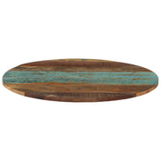 Piano Tavolo | Superficie Tavolo | Piano Scrivania Rotondo 60 cm 15-16 mm in Legno di Recupero