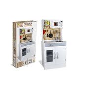 Cucina giocattolo teorema 40619 fatto di legno con accessori