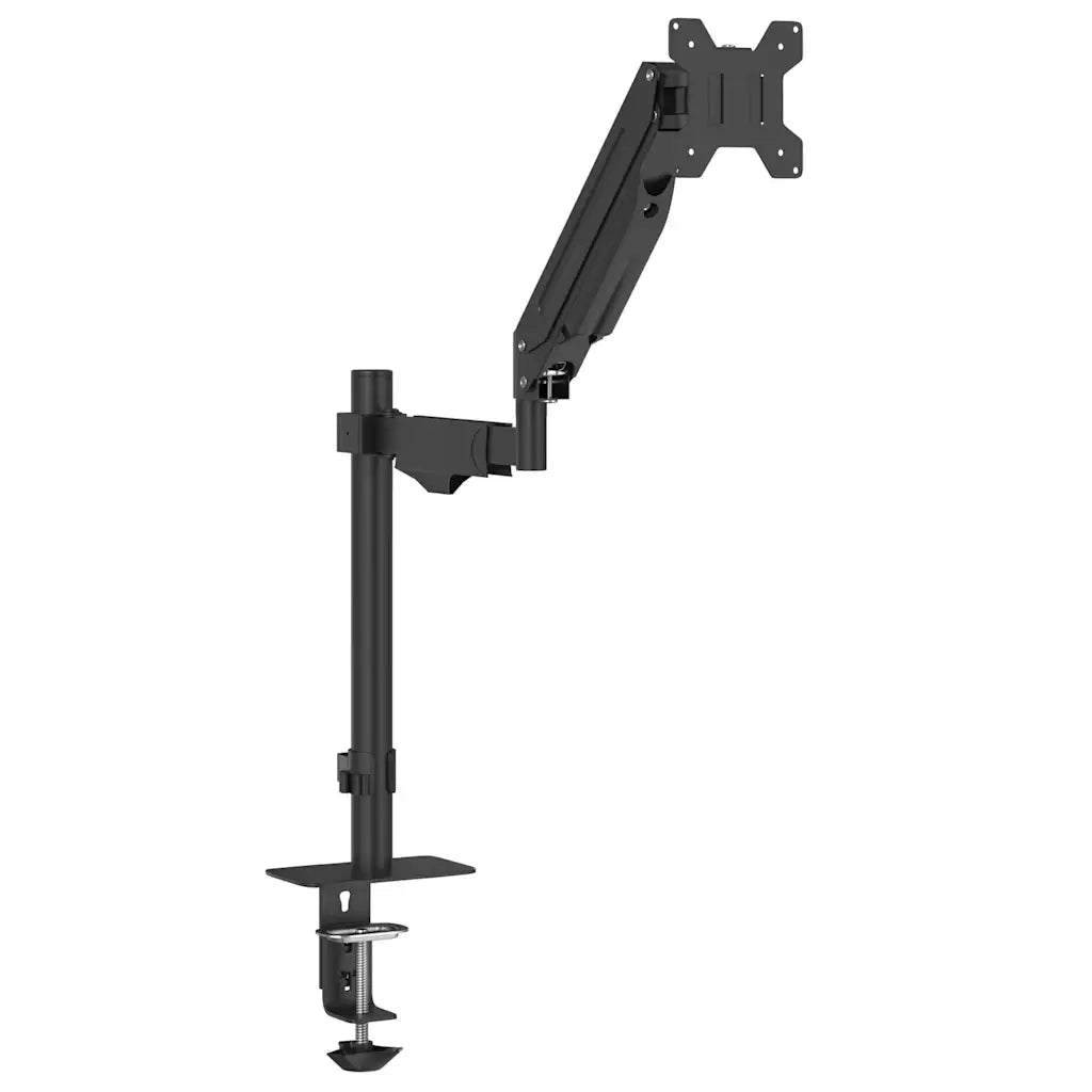 Braccio TV Singolo-Supporto TV per Schermo 27 Pollici Molla a Gas 10 kg