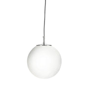 Sospensione Contemporanea Atomo Acciaio Argento 1 Luce E27