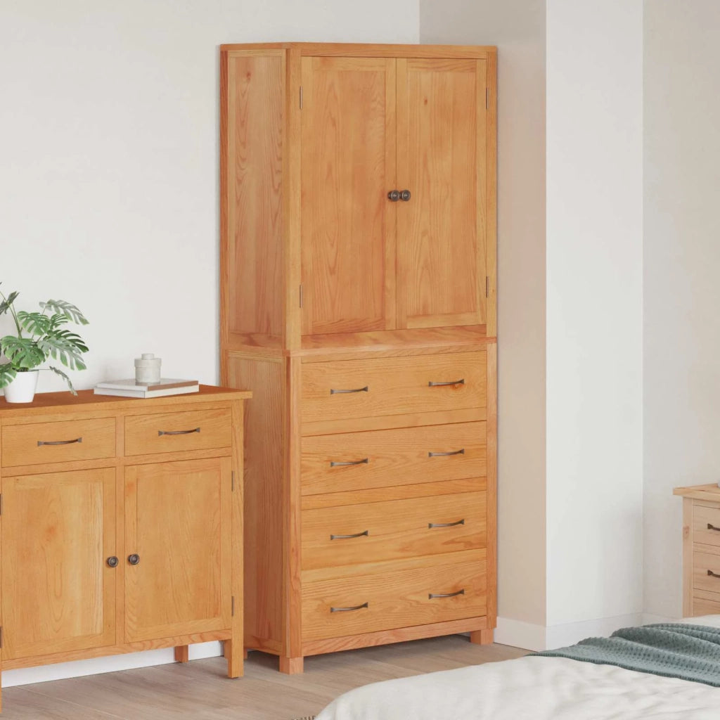 Set di Mobili per Magazzino con porta Marrone Legno multistrato